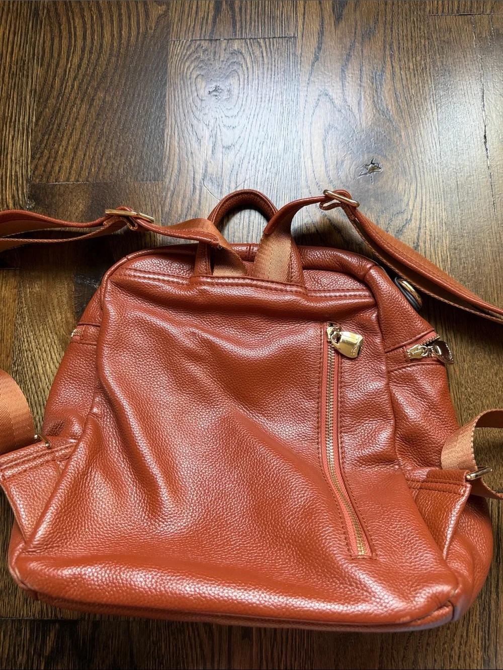 bostanten leather backpack purse